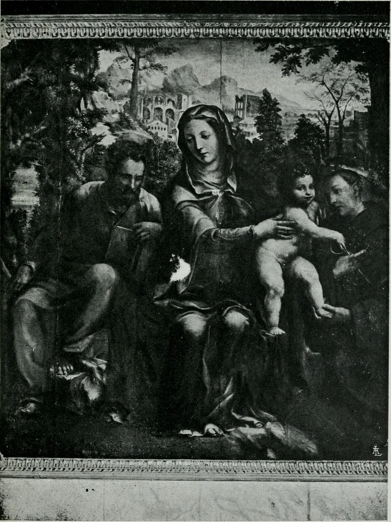 An illustration from Guide to Siena : history and art, 1905, leaf 382