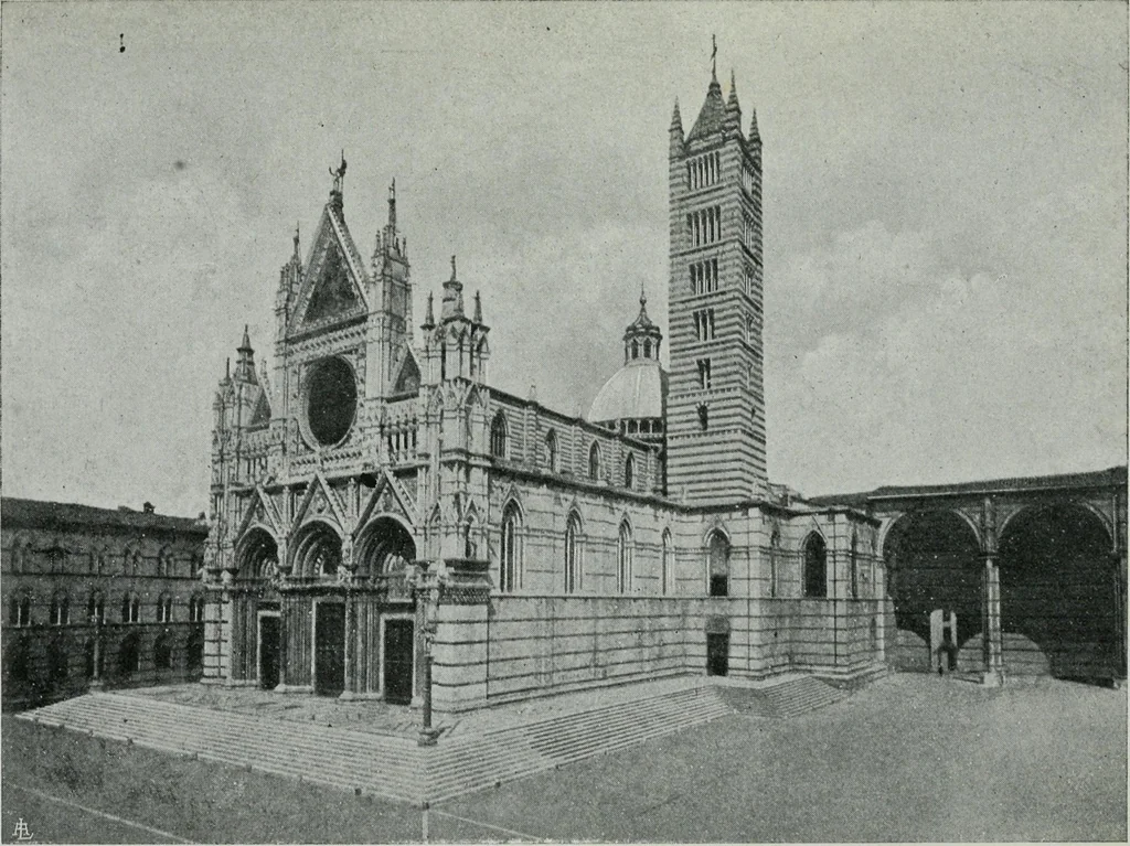An illustration from Guide to Siena : history and art, 1905, leaf 66