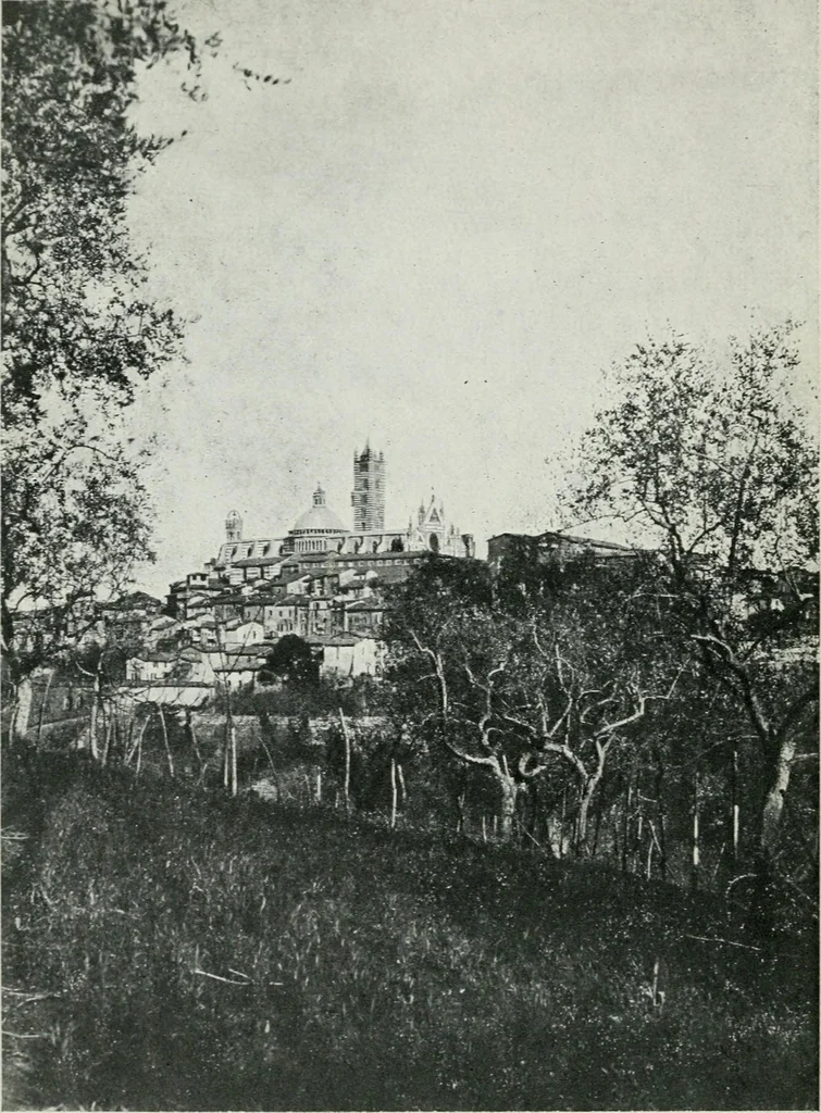 An illustration from Guide to Siena : history and art, 1905, leaf 9