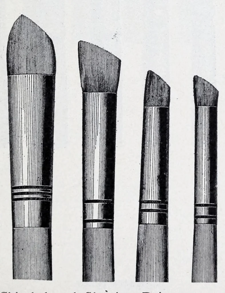An illustration from A guide to tapestry painting and stenciling in liquid tapestry dyes and tapestry oil colors : with a full list of the materials used and illustrations of the stencil patterns, 1910, leaf 59