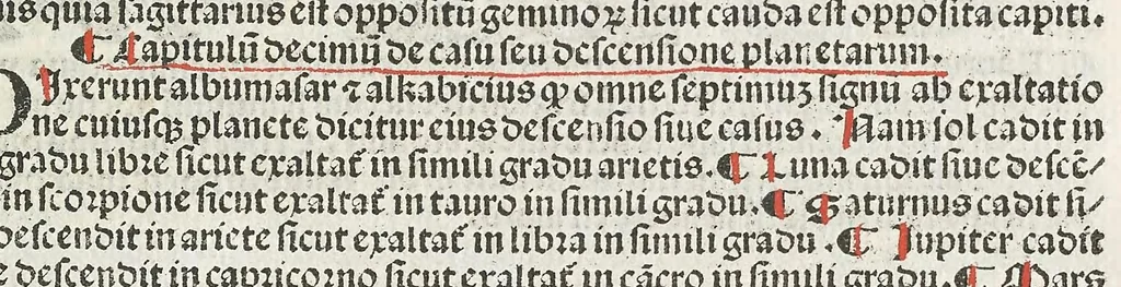 An illustration from Guido Bonatus de Forlinio decem continens tractatus astronomie, leaf 37