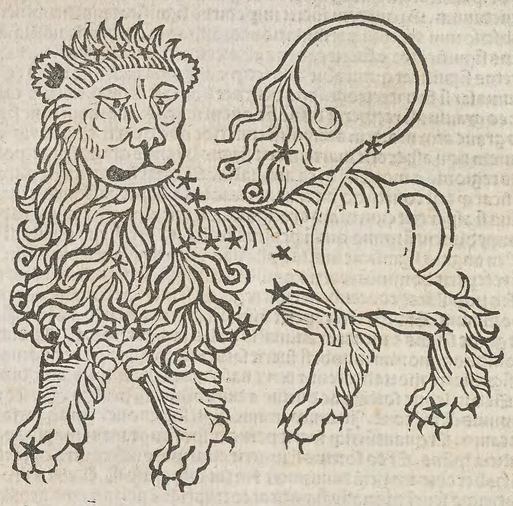 An illustration from Guido Bonatus de Forlinio decem continens tractatus astronomie, leaf 516