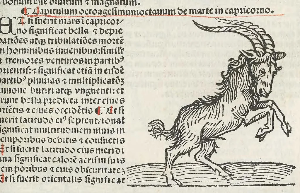 An illustration from Guido Bonatus de Forlinio decem continens tractatus astronomie, leaf 543
