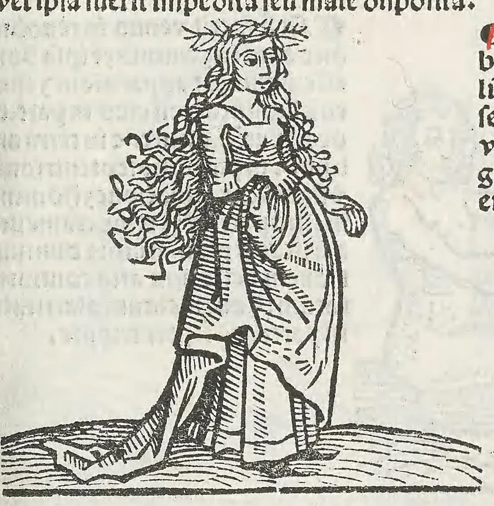 An illustration from Guido Bonatus de Forlinio decem continens tractatus astronomie, leaf 555