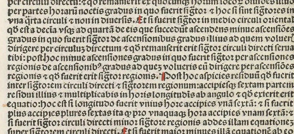 An illustration from Guido Bonatus de Forlinio decem continens tractatus astronomie, leaf 798