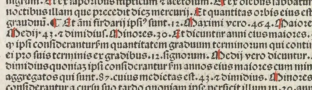 An illustration from Guido Bonatus de Forlinio decem continens tractatus astronomie, leaf 94