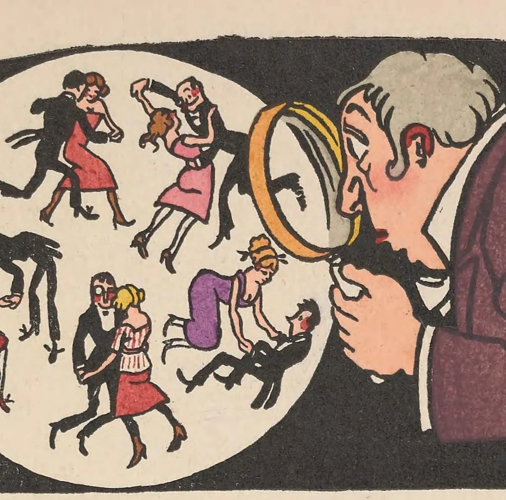 An illustration from La guirlande : album mensuel d'art et de littérature, 1919, leaf 33