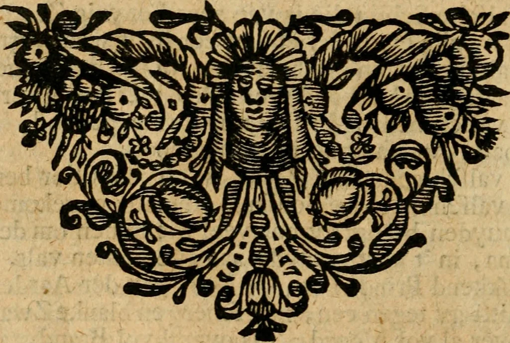 An illustration from Gulden-spiegel, ofte opwekkinge tot christelijke deugden : afgedeelt in twee deelen : waar in vertoond werd de schadelijkheyd der zonden, mitsgaders de goedigheyd en weldaaden Godts over den boetveerdigen, tot leeringe en stigtinge aller christenen toe-gepast : nog is hier by gevoegt Thamars ontschaking, of de verdoolde liefde van Ammon : als mede de vermaakelijke bruylofts-kroon : doorblogten met verscheyde leerzame gedigten, vermaakelijke bruylofts en aandagtige liedekens : voorgesteld op de vier geteyden van den dag, 1763, leaf 305