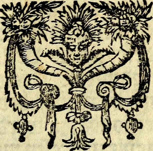 An illustration from Gulden-spiegel; ofte, Opweckinge tot christelijke deugden, afgebeeld in twee deelen ... Noch is hier by-gevoeght Thamars ontschaking; of, De verdoolde liefde van Ammon. Als mede de Vermaeckelijcke bruylofts-kroon ... gerijmt door Jacob Coenraeds Mayvogel, 1699, leaf 251