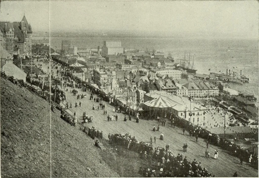 An illustration from Gulf and Lower St. Lawrence ; Halifax, Pictou, Prince Edward Island, Percé, Gaspé, Quebec, Montreal, etc, 1910, leaf 4