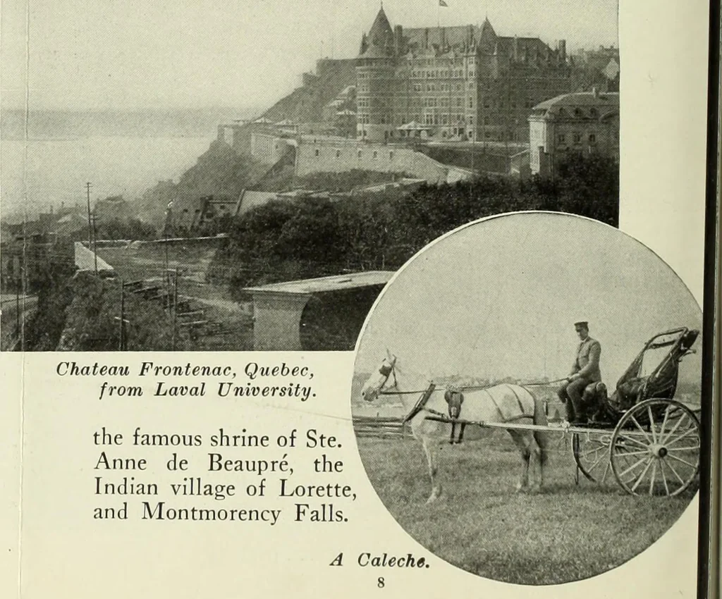 An illustration from Gulf and Lower St. Lawrence ; Halifax, Pictou, Prince Edward Island, Percé, Gaspé, Quebec, Montreal, etc, 1910, leaf 5