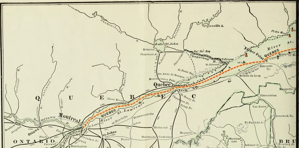 An illustration from Gulf and Lower St. Lawrence ; Halifax, Pictou, Prince Edward Island, Percé, Gaspé, Quebec, Montreal, etc, 1910, leaf 7