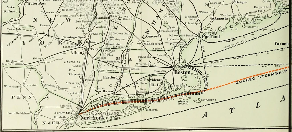 An illustration from Gulf and Lower St. Lawrence ; Halifax, Pictou, Prince Edward Island, Percé, Gaspé, Quebec, Montreal, etc, 1910, leaf 7