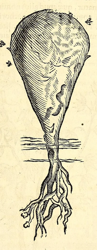 An illustration from Gulielmi Pisonis medici Amstelædamensis De Indiæ utriusque re naturali et medica libri quatuordecim, quorum contenta pagina sequens exhibet, 1658, leaf 141