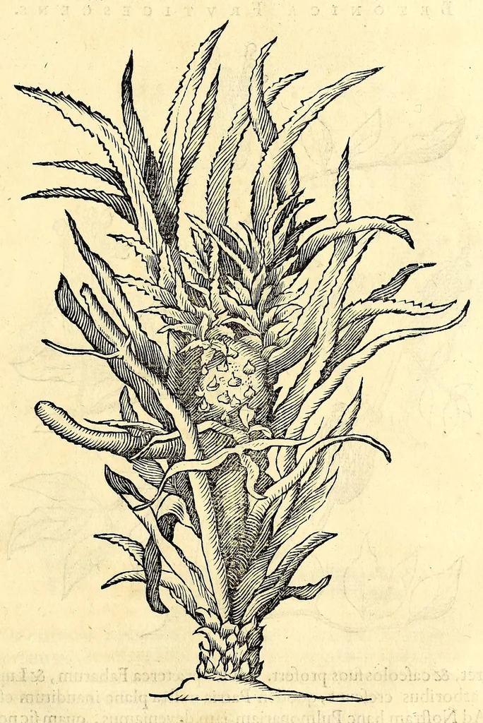 An illustration from Gulielmi Pisonis medici Amstelædamensis De Indiæ utriusque re naturali et medica libri quatuordecim, quorum contenta pagina sequens exhibet, 1658, leaf 547