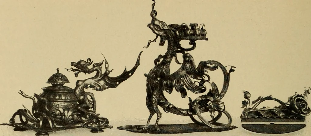 An illustration from Guter und schlechter Geschmack im Kunstgewerbe, 1912, leaf 203