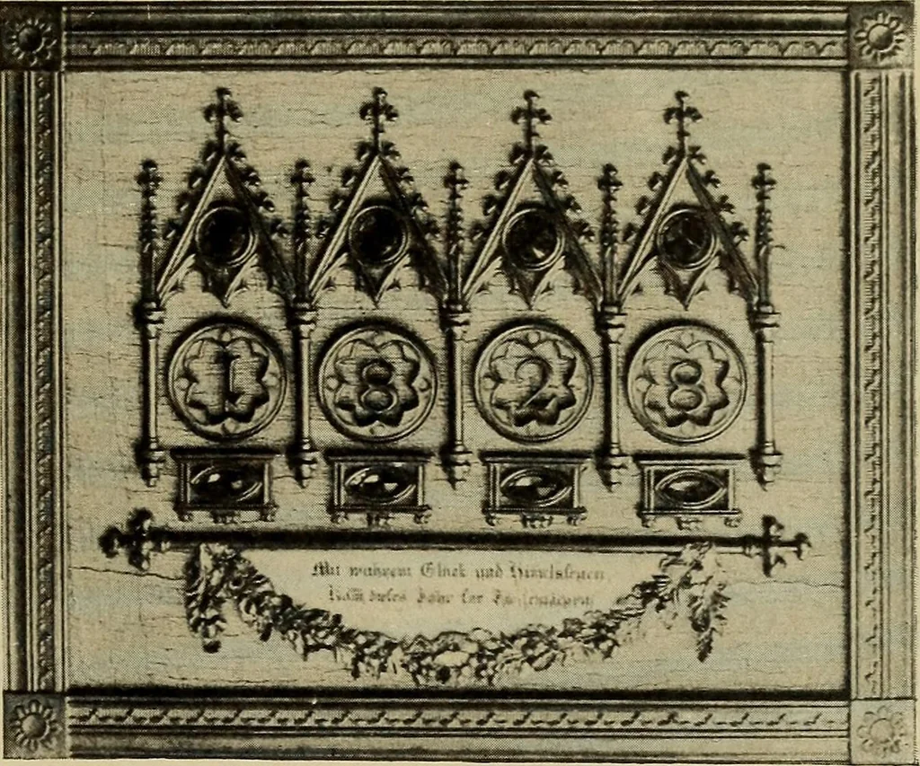 An illustration from Guter und schlechter Geschmack im Kunstgewerbe, 1912, leaf 66