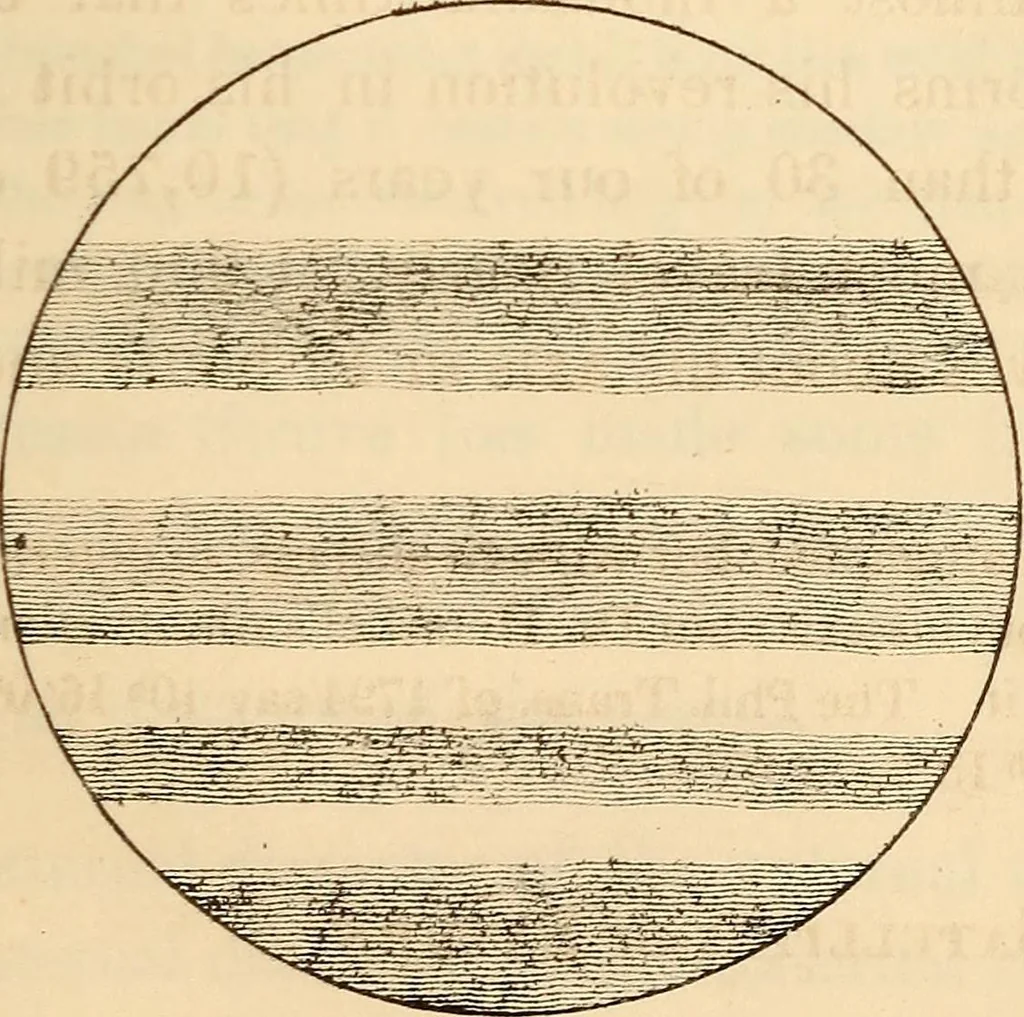 An illustration from Guy's Elements of astronomy : and an abridgment of Keith's New treastise on the use of the globes, 1864, leaf 44