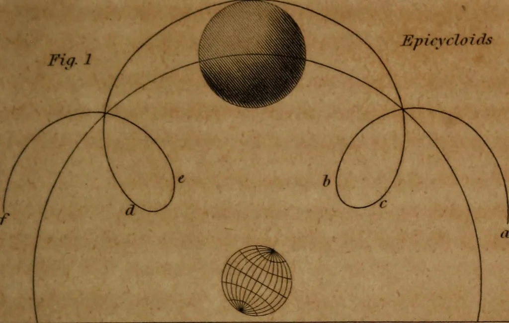 An illustration from Guy's elements of astronomy, and an abridgement of Keith's New treatise on the use of the globes, 1832, leaf 152