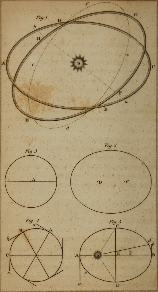 An illustration from Guy's elements of astronomy, and an abridgement of Keith's New treatise on the use of the globes, 1832, leaf 37