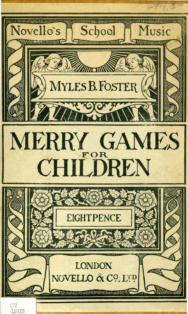 An illustration from Merry games for children : an action cantata, 1911, leaf 0