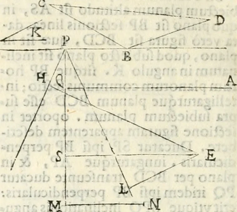 An illustration from Gvidivbaldi è marchionibvs Montis Perspectivae libri sex, 1600, leaf 157