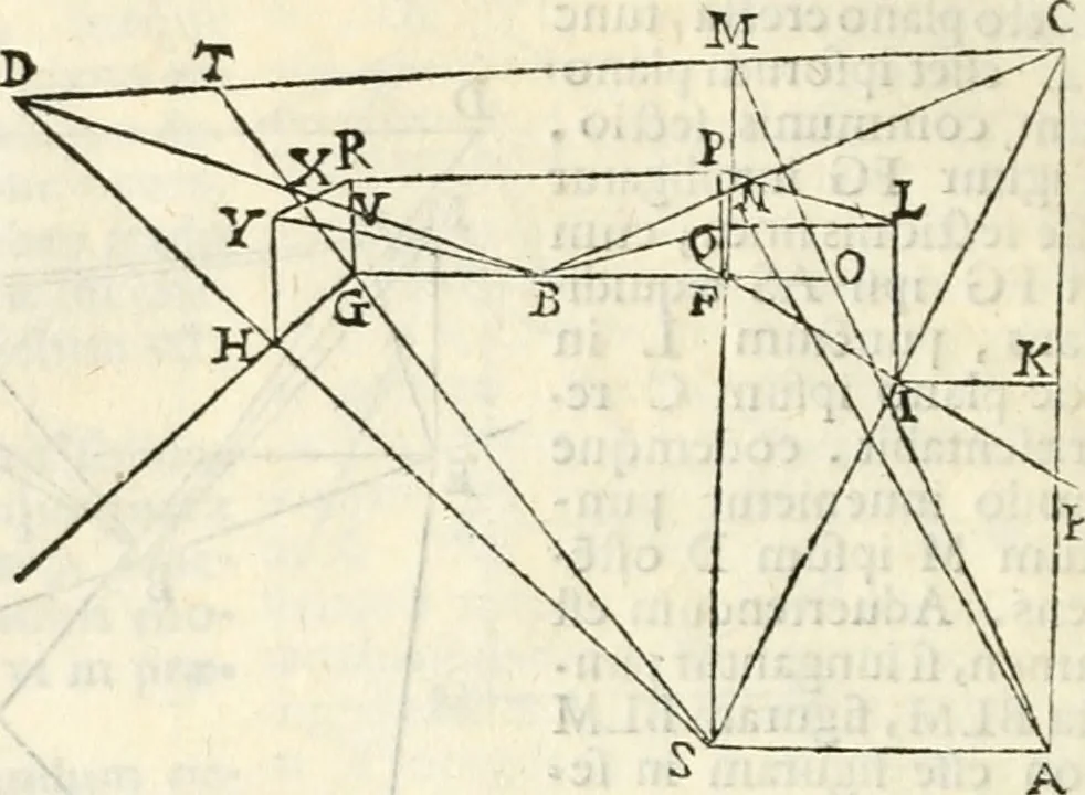 An illustration from Gvidivbaldi è marchionibvs Montis Perspectivae libri sex, 1600, leaf 159