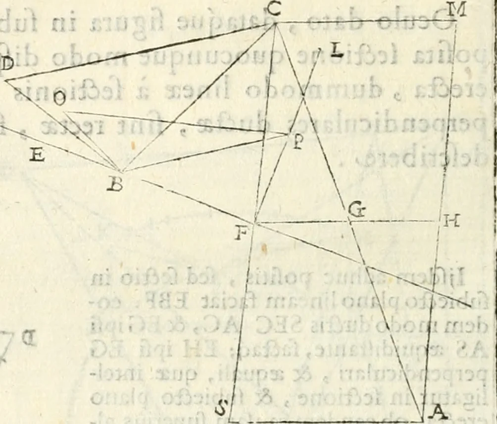 An illustration from Gvidivbaldi è marchionibvs Montis Perspectivae libri sex, 1600, leaf 163
