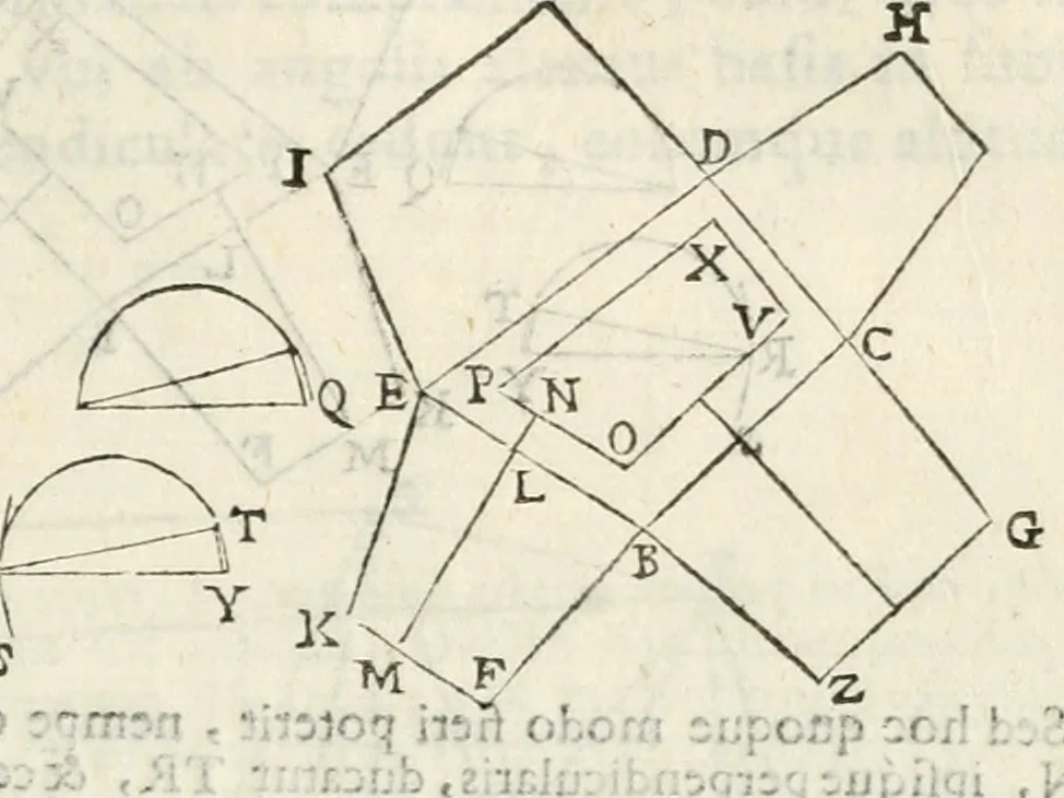 An illustration from Gvidivbaldi è marchionibvs Montis Perspectivae libri sex, 1600, leaf 186