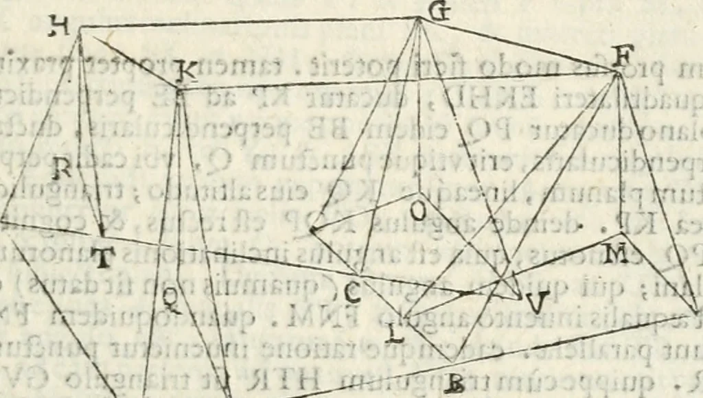An illustration from Gvidivbaldi è marchionibvs Montis Perspectivae libri sex, 1600, leaf 188
