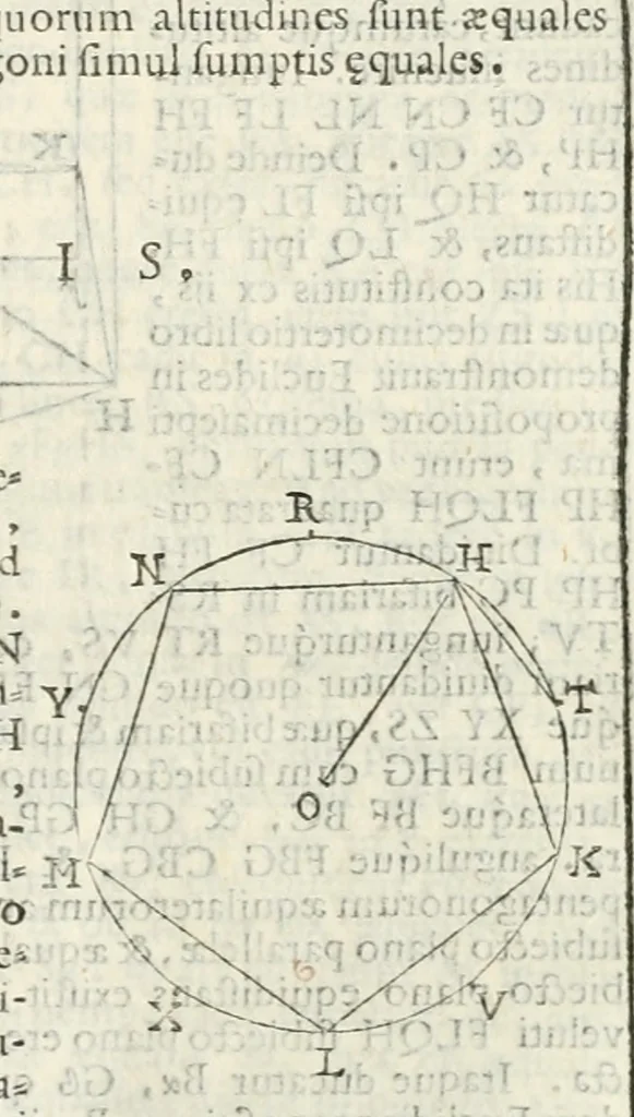 An illustration from Gvidivbaldi è marchionibvs Montis Perspectivae libri sex, 1600, leaf 210