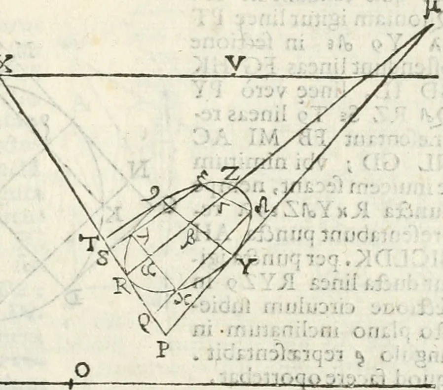 An illustration from Gvidivbaldi è marchionibvs Montis Perspectivae libri sex, 1600, leaf 230