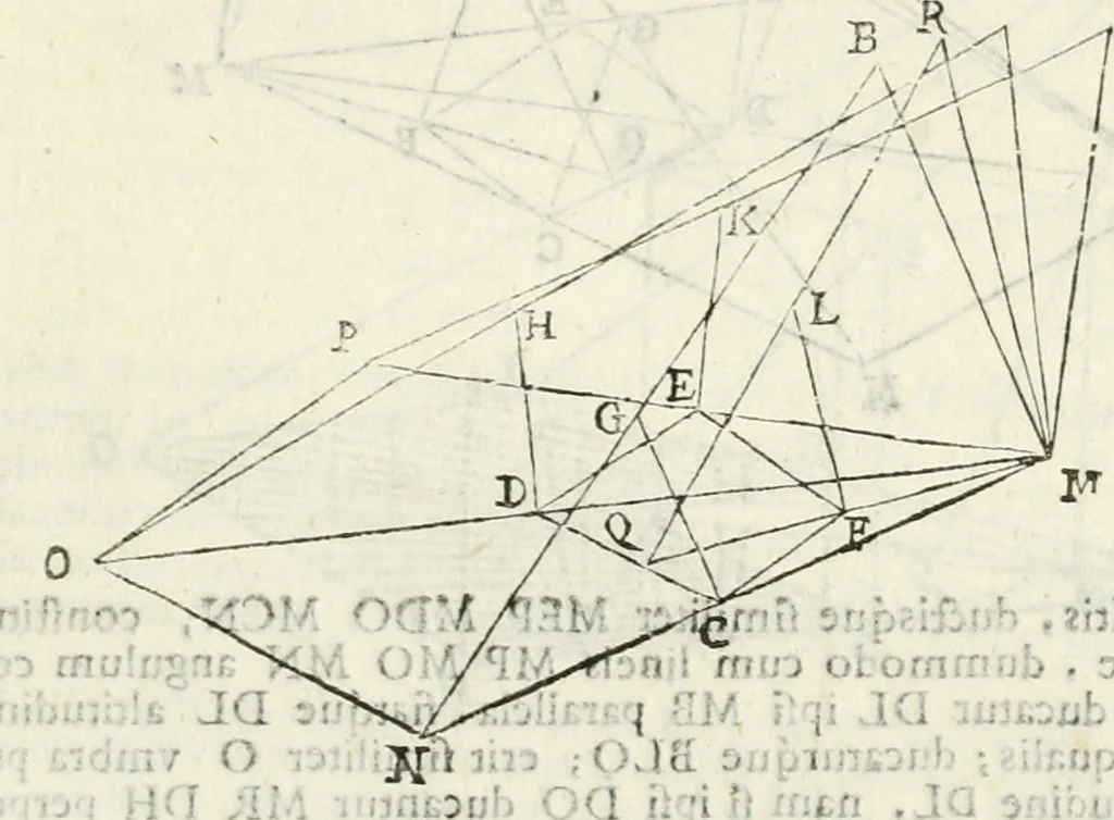 An illustration from Gvidivbaldi è marchionibvs Montis Perspectivae libri sex, 1600, leaf 254