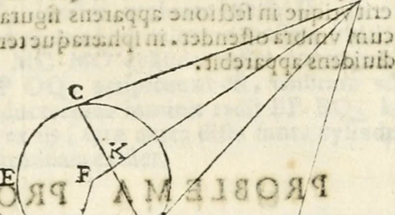 An illustration from Gvidivbaldi è marchionibvs Montis Perspectivae libri sex, 1600, leaf 282