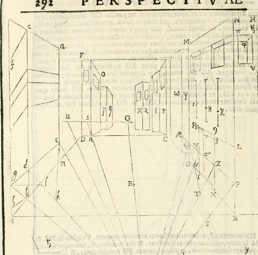 An illustration from Gvidivbaldi è marchionibvs Montis Perspectivae libri sex, 1600, leaf 299