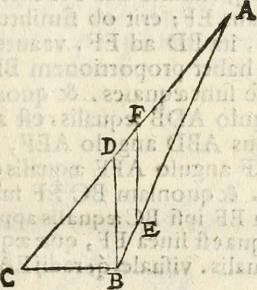 An illustration from Gvidivbaldi è marchionibvs Montis Perspectivae libri sex, 1600, leaf 30