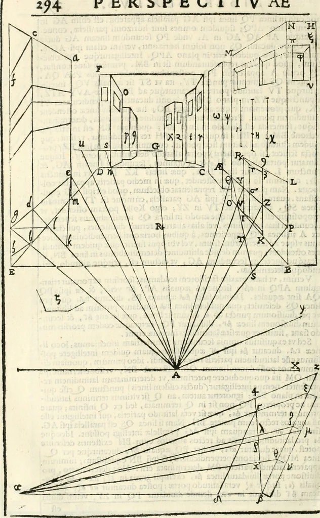 An illustration from Gvidivbaldi è marchionibvs Montis Perspectivae libri sex, 1600, leaf 301