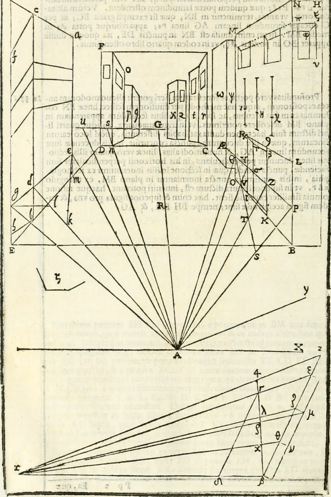 An illustration from Gvidivbaldi è marchionibvs Montis Perspectivae libri sex, 1600, leaf 307