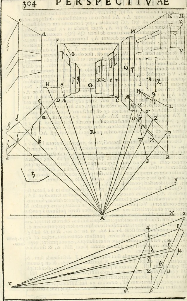 An illustration from Gvidivbaldi è marchionibvs Montis Perspectivae libri sex, 1600, leaf 311
