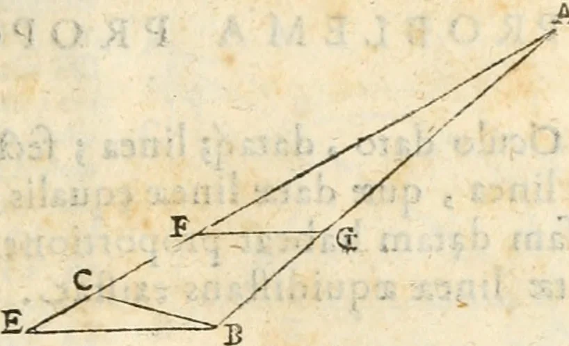 An illustration from Gvidivbaldi è marchionibvs Montis Perspectivae libri sex, 1600, leaf 32
