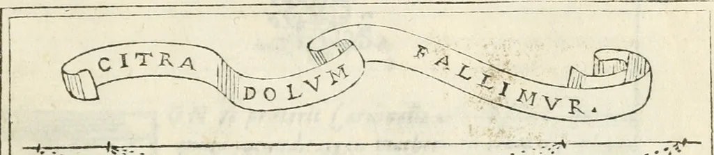 An illustration from Gvidivbaldi è marchionibvs Montis Perspectivae libri sex, 1600, leaf 4