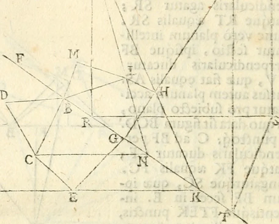 An illustration from Gvidivbaldi è marchionibvs Montis Perspectivae libri sex, 1600, leaf 91