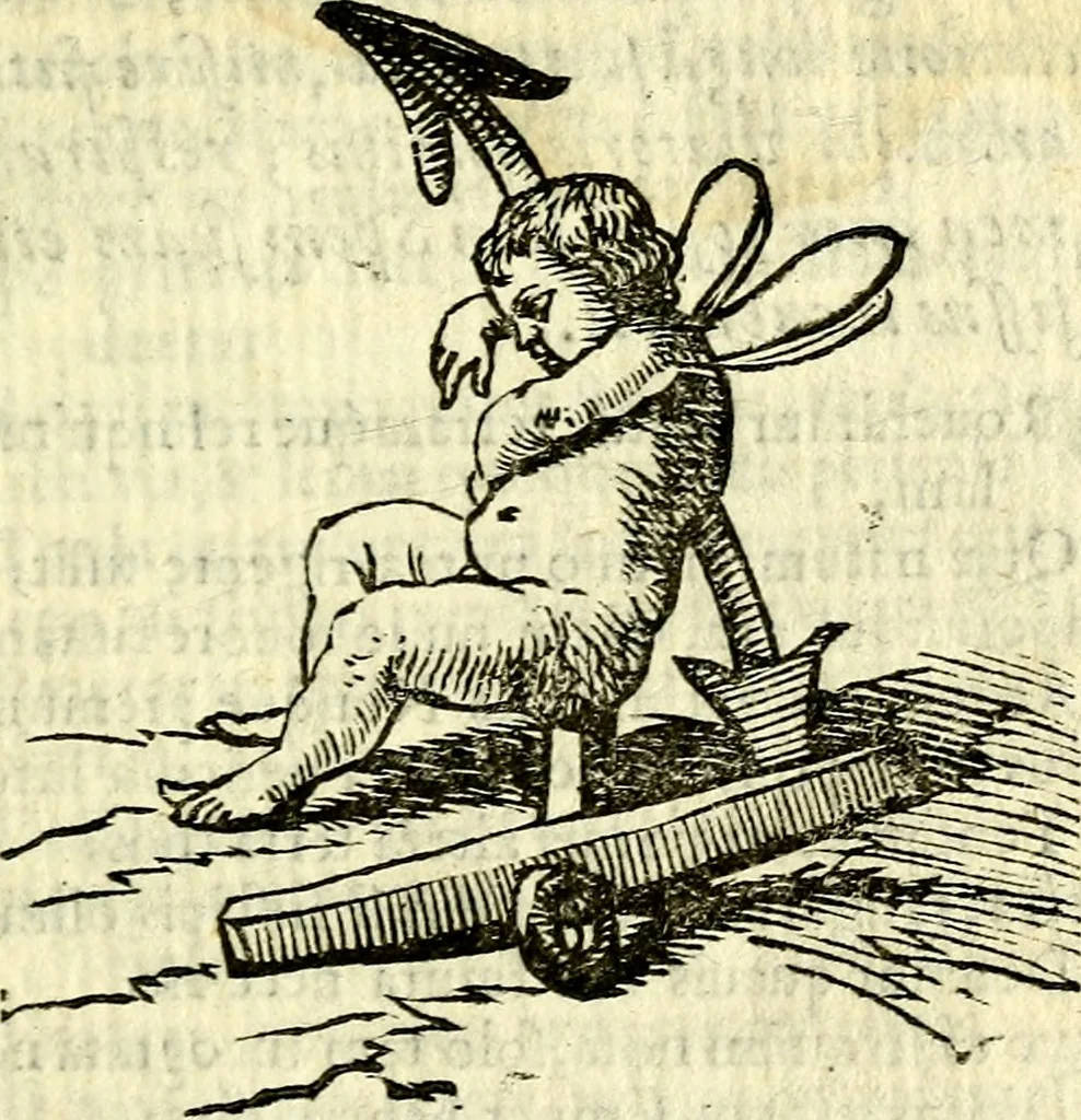 An illustration from Gvilielmi HesI antverpiensis è Societate Iesv Emblemata sacra de fide, spe, charitate, 1636, leaf 156