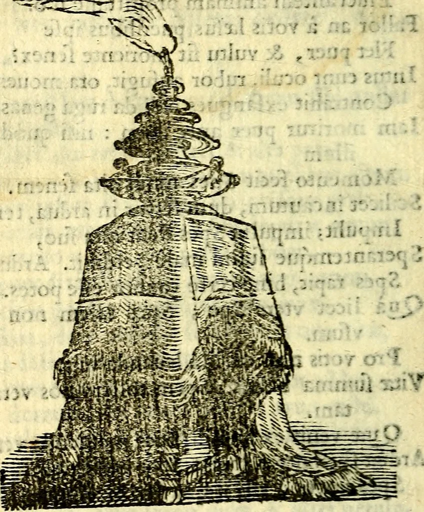An illustration from Gvilielmi HesI antverpiensis è Societate Iesv Emblemata sacra de fide, spe, charitate, 1636, leaf 227