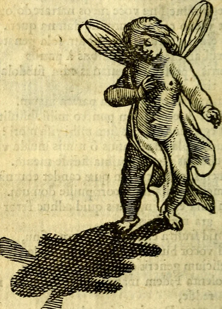 An illustration from Gvilielmi HesI antverpiensis è Societate Iesv Emblemata sacra de fide, spe, charitate, 1636, leaf 27