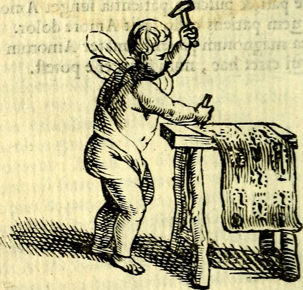 An illustration from Gvilielmi HesI antverpiensis è Societate Iesv Emblemata sacra de fide, spe, charitate, 1636, leaf 295