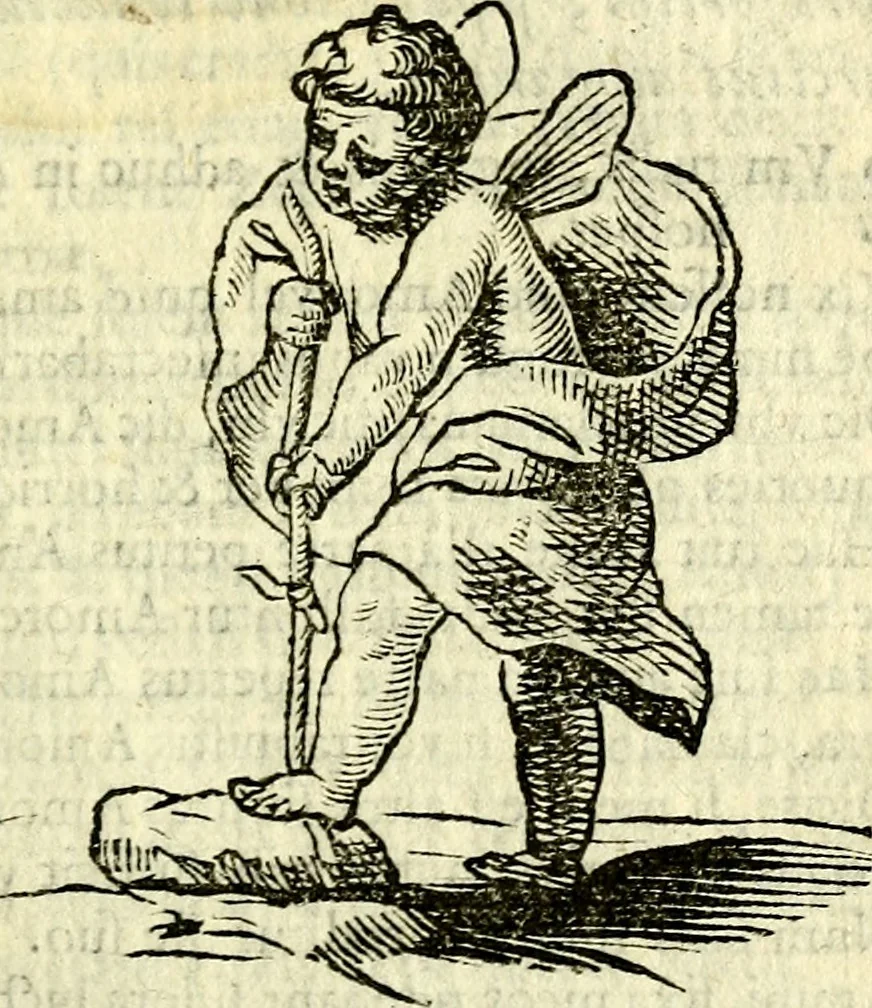 An illustration from Gvilielmi HesI antverpiensis è Societate Iesv Emblemata sacra de fide, spe, charitate, 1636, leaf 354