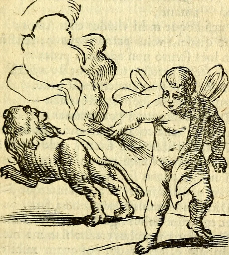 An illustration from Gvilielmi HesI antverpiensis è Societate Iesv Emblemata sacra de fide, spe, charitate, 1636, leaf 372