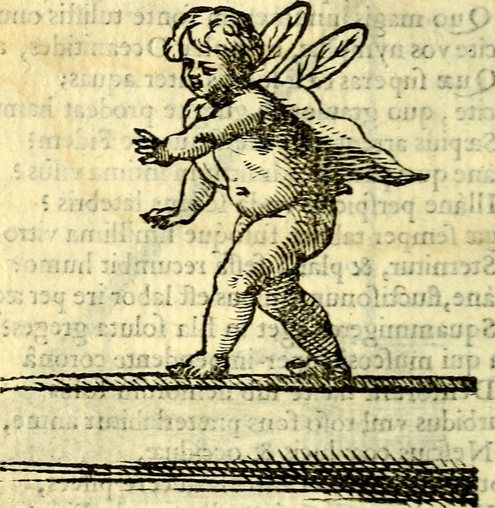 An illustration from Gvilielmi HesI antverpiensis è Societate Iesv Emblemata sacra de fide, spe, charitate, 1636, leaf 71