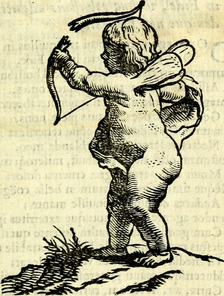 An illustration from Gvilielmi HesI antverpiensis è Societate Iesv Emblemata sacra de fide, spe, charitate, 1636, leaf 74
